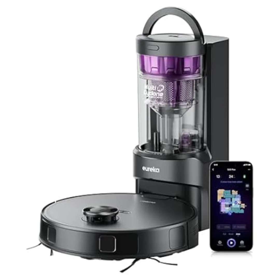 Eureka E20 Plus Robot Vacuum With Bagless Self Emptying Station