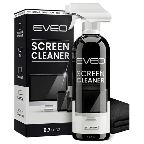 Eveo Streak-Free Screen Cleaner Spray Kit