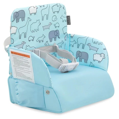 Evolur Snug Packsack 2-in-1 Portable Booster Seat with Travel Bag