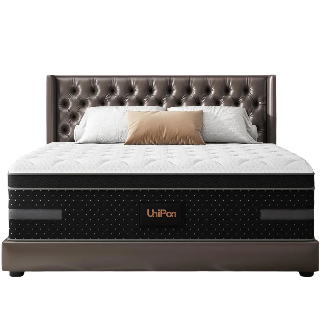 Firm King 14" Hybrid Mattresses In A Box Hotel Collection