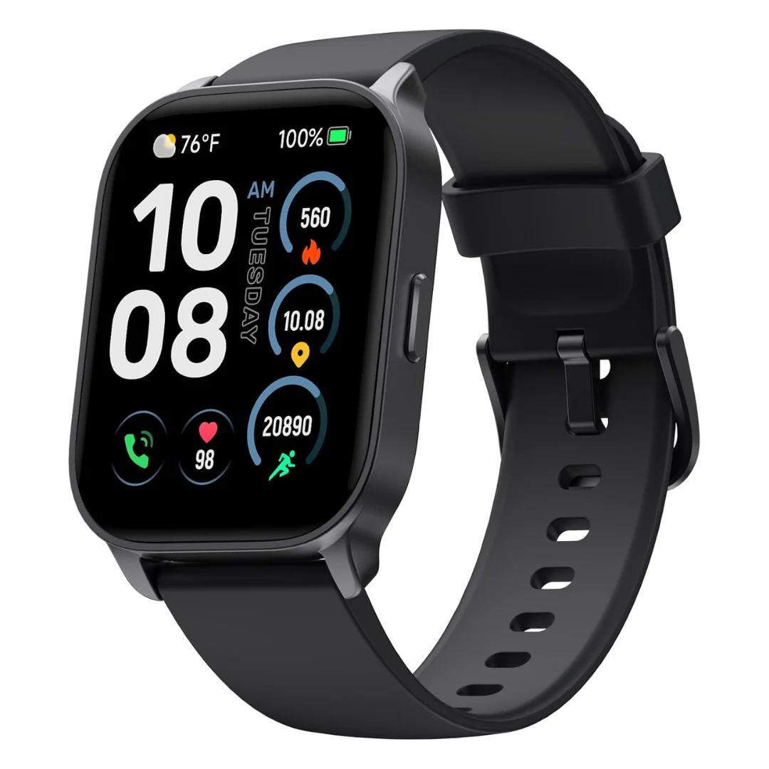 Fitness Tracker Bluetooth Calling Smartwatch W/ Android & iOS