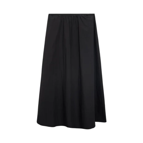 Flared Cotton Skirt