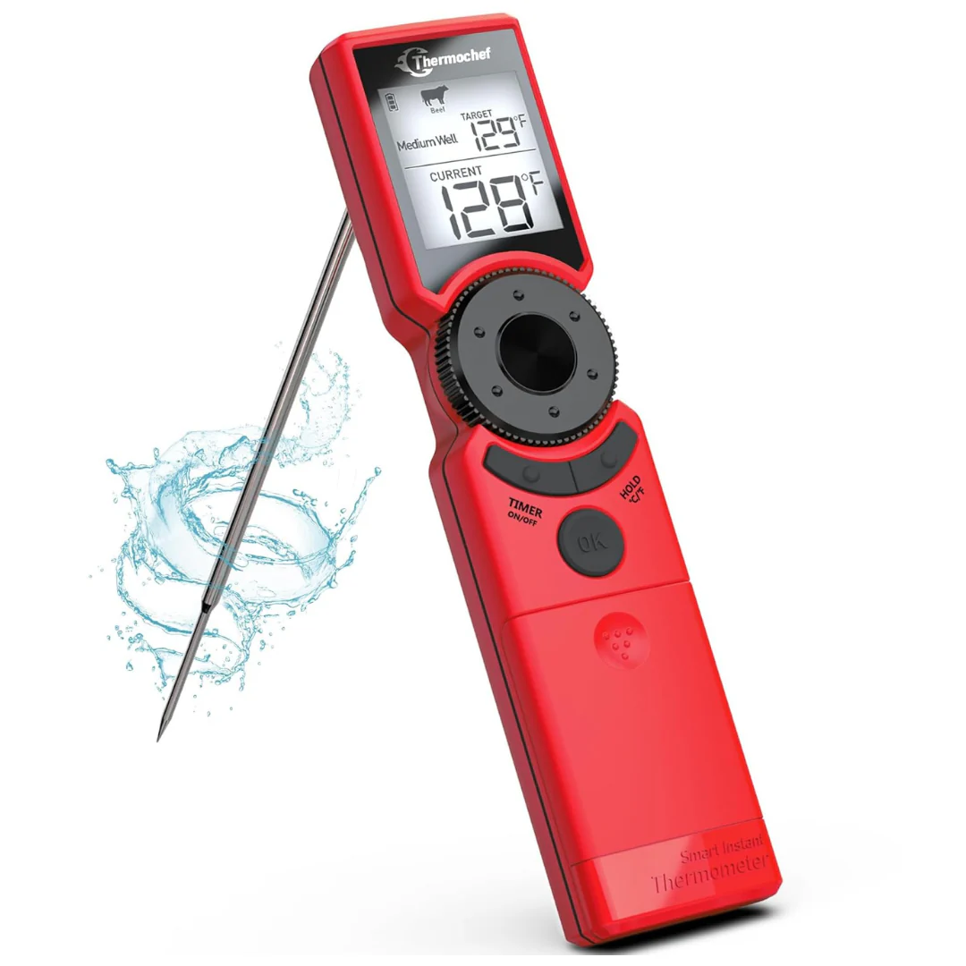 Food Digital Instant Read Thermometer With Auto Wake/Sleep