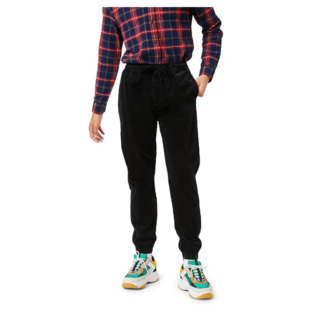 Forever 21 Men's Corduroy Drawstring Joggers