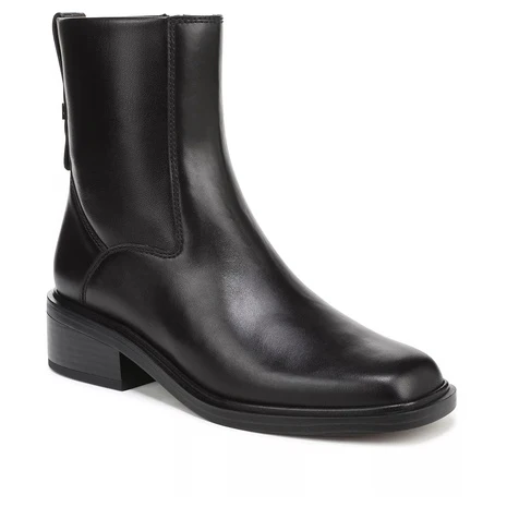 Franco Sarto Women's Gracely Block Heel Zip Short Boots