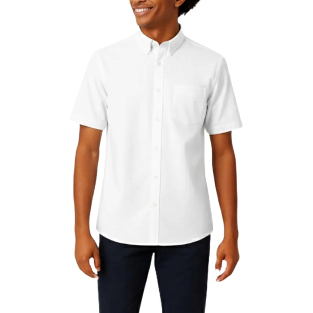 French Toast Boys' Classic Poplin Dress Shirt