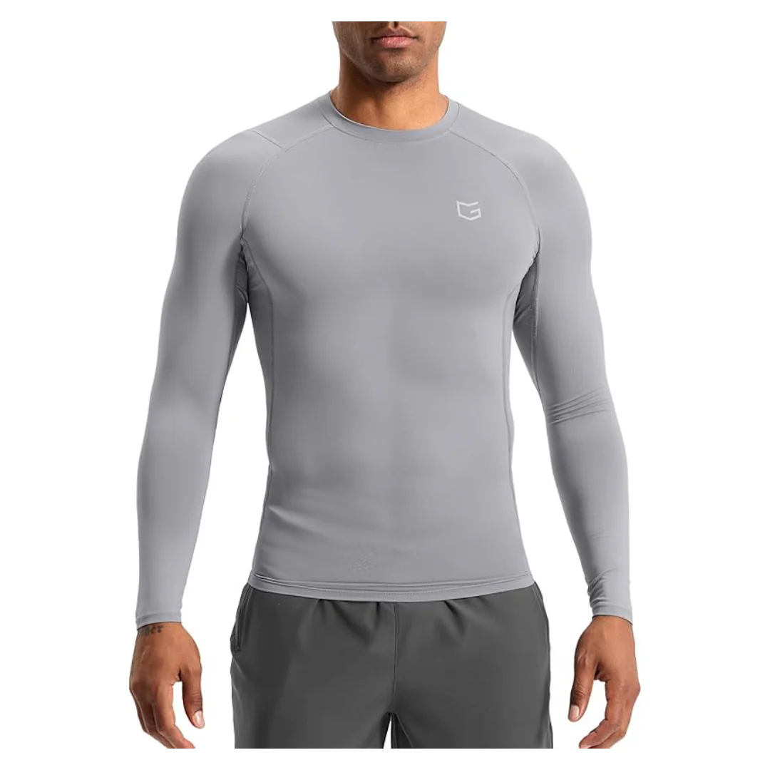 G Gradual Men's Compression Long Sleeve Moisture T-Shirt (Various)