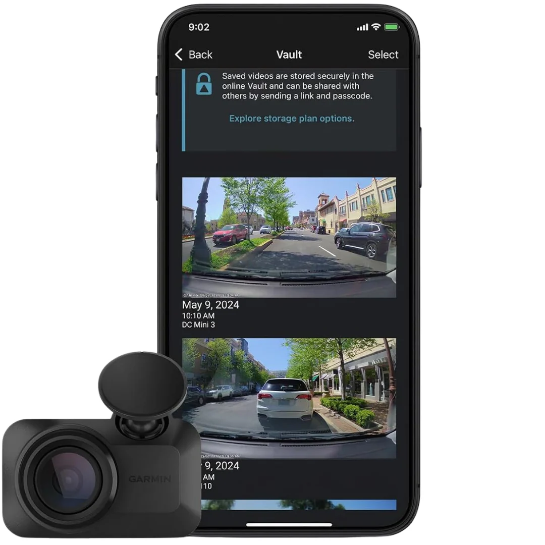 Garmin Mini 3 Ultracompact 1080p HD Dash Cam