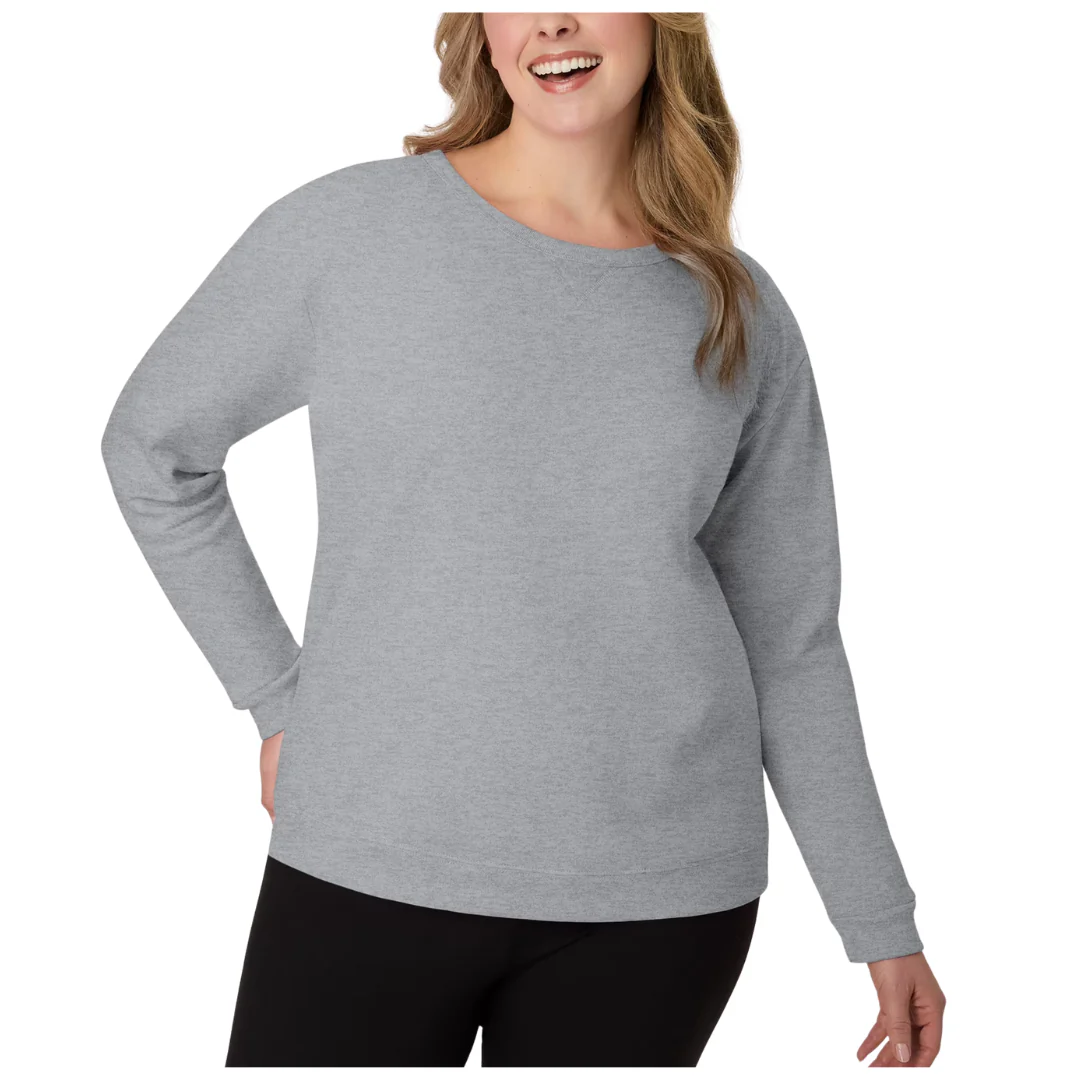 Hanes Women's Ecosmart Crewneck Fleece Sweatshirt