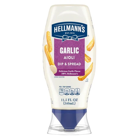 Hellmann's Garlic Dip & Spread Garlic Aioli