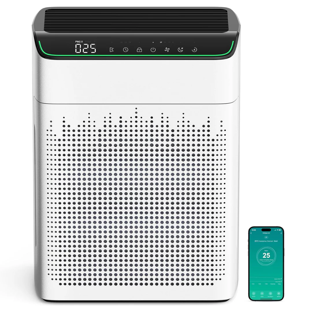 HEPA Filter Air Purifiers With PM 2.5 Monitor