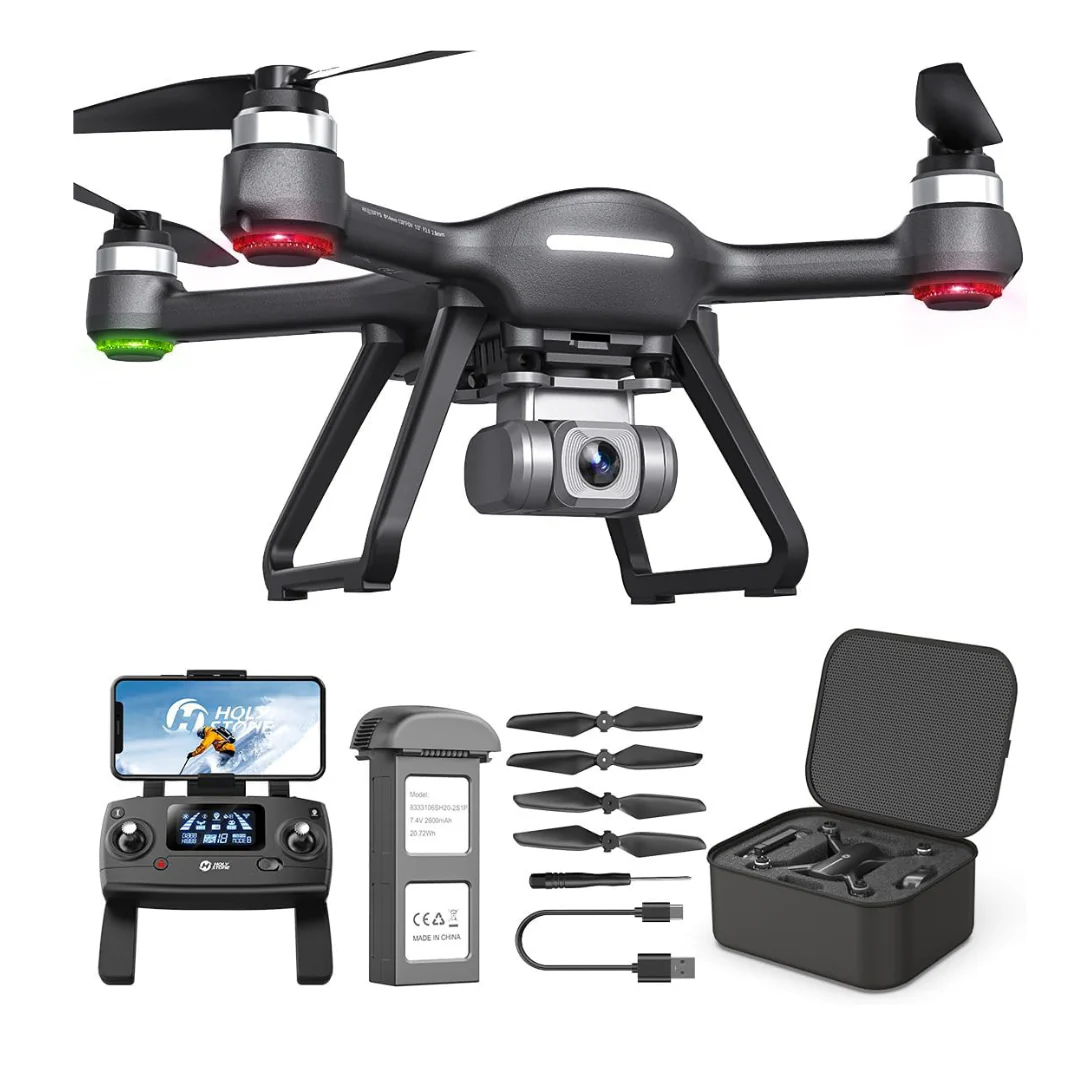 Holy Stone HS700E 4K UHD EIS Anti Shake Drone w/ 130 deg FOV Camera