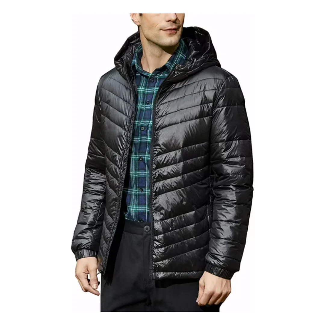 Iceglad Men's Insulated Warm Hooded Puffer Jacket (2 colors)