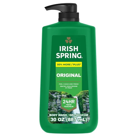 Irish Spring Original Body Wash with Pump (30oz)