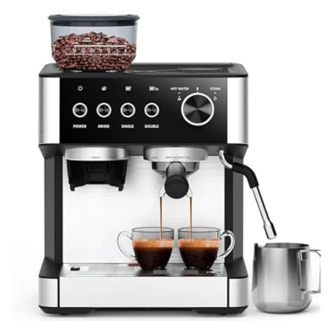 Joy Pebble 20 Bar Coffee Grinder And Expresso Machines