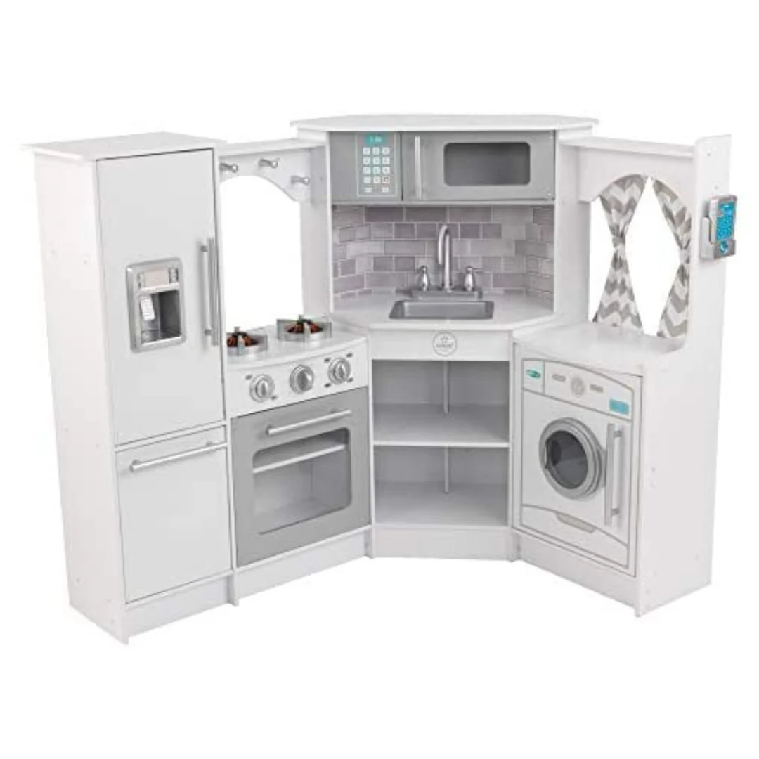 KidKraft Ultimate Corner Wooden Play Kitchen