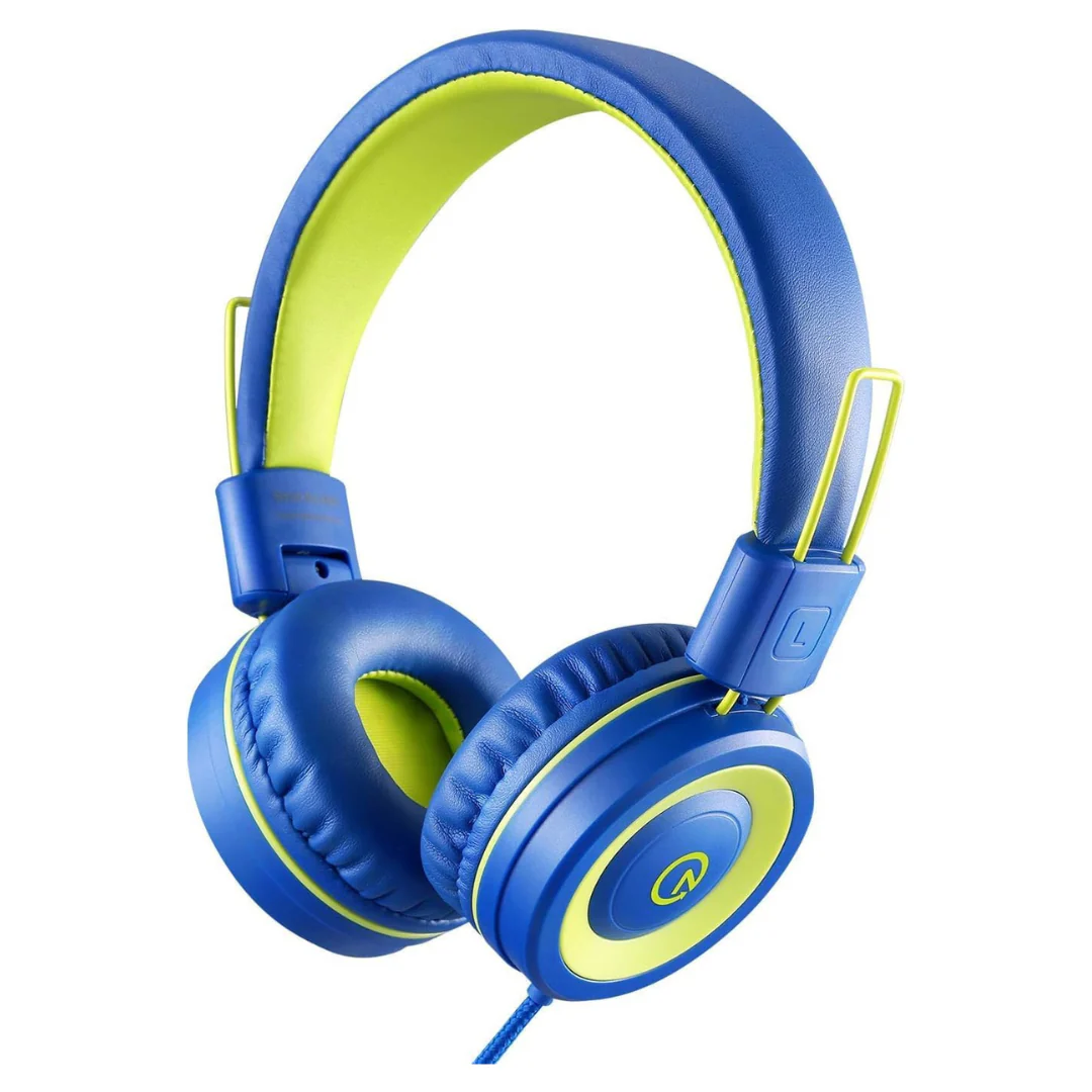 Kids K12 Stereo 5ft Long Cord Headphones