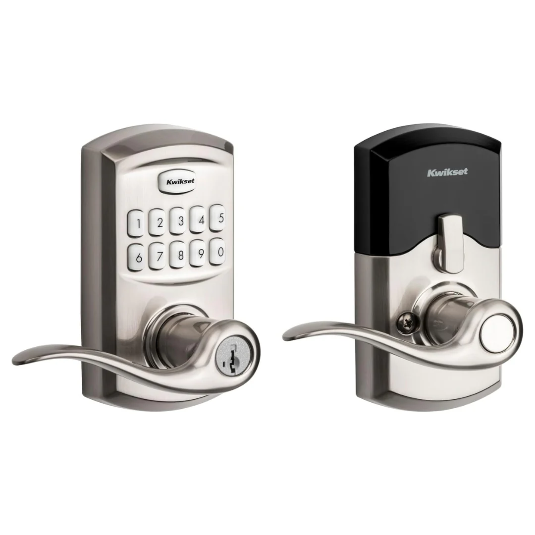 Kwikset SmartCode 917 Tustin Electronic Lever Doorknob