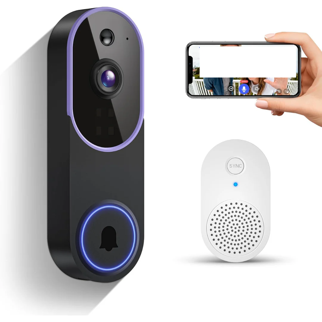 KyraNexo Smart 1080p Video Doorbell