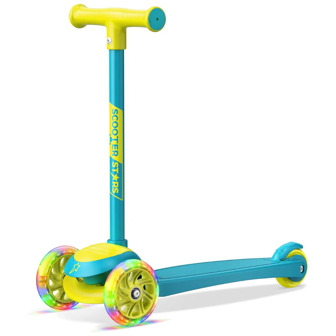 LED 3-Wheel Ride-On Scooter For Kids