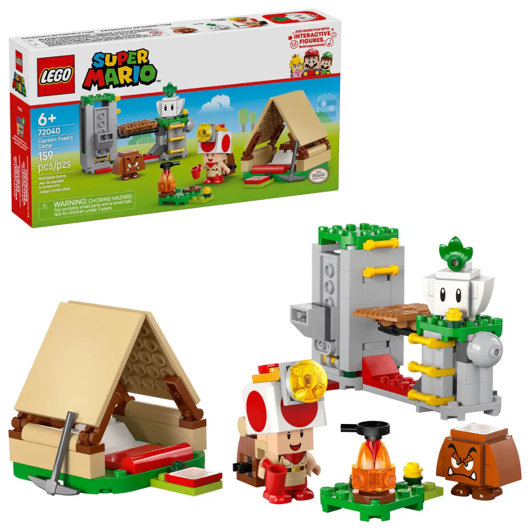 Lego Super Mario Captain Toads Camp Building Toy (72040)
