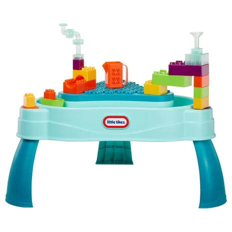 Little Tikes Build & Splash Water Table with 25 Accessories
