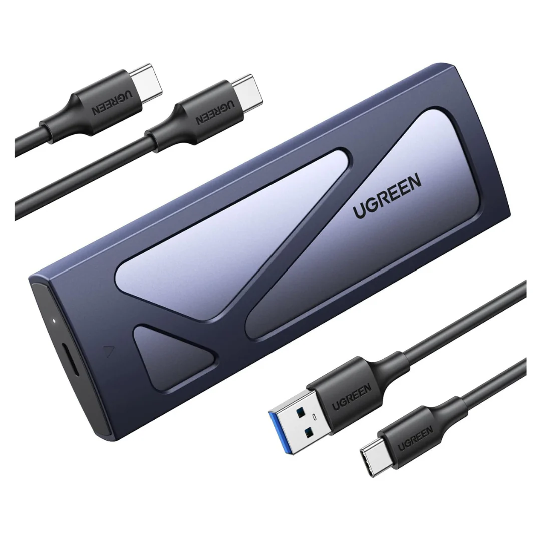 M.2 NVMe SSD Tool-Free USB C External NVMe SSD Enclosure