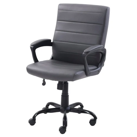Mainstays Bonded Leather Mid-Back Office Chair
