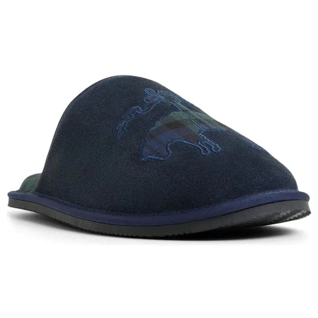 Men's Drew Wool Faux Fur Lined Slipper