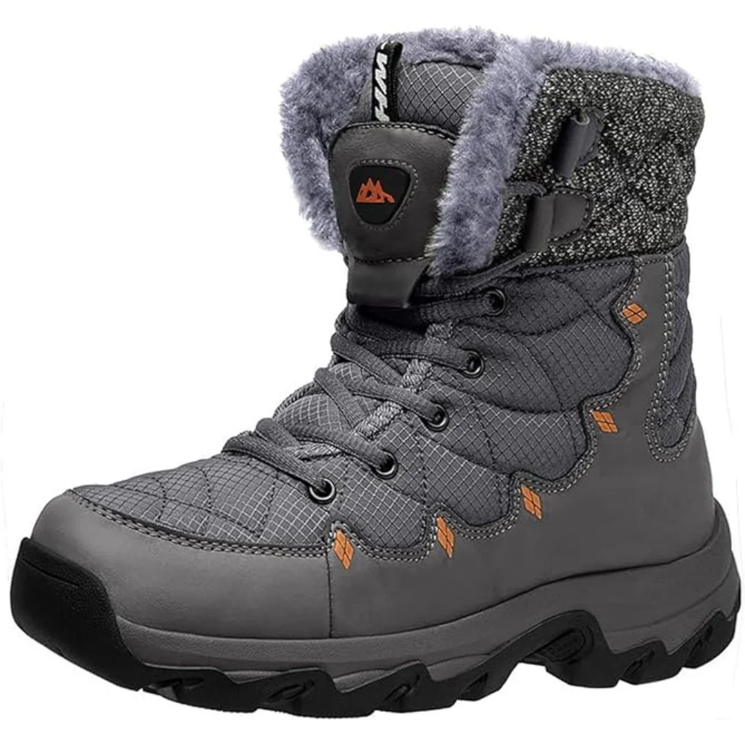 Men's Water Resistant Anti-Slip Winter Snow Boots