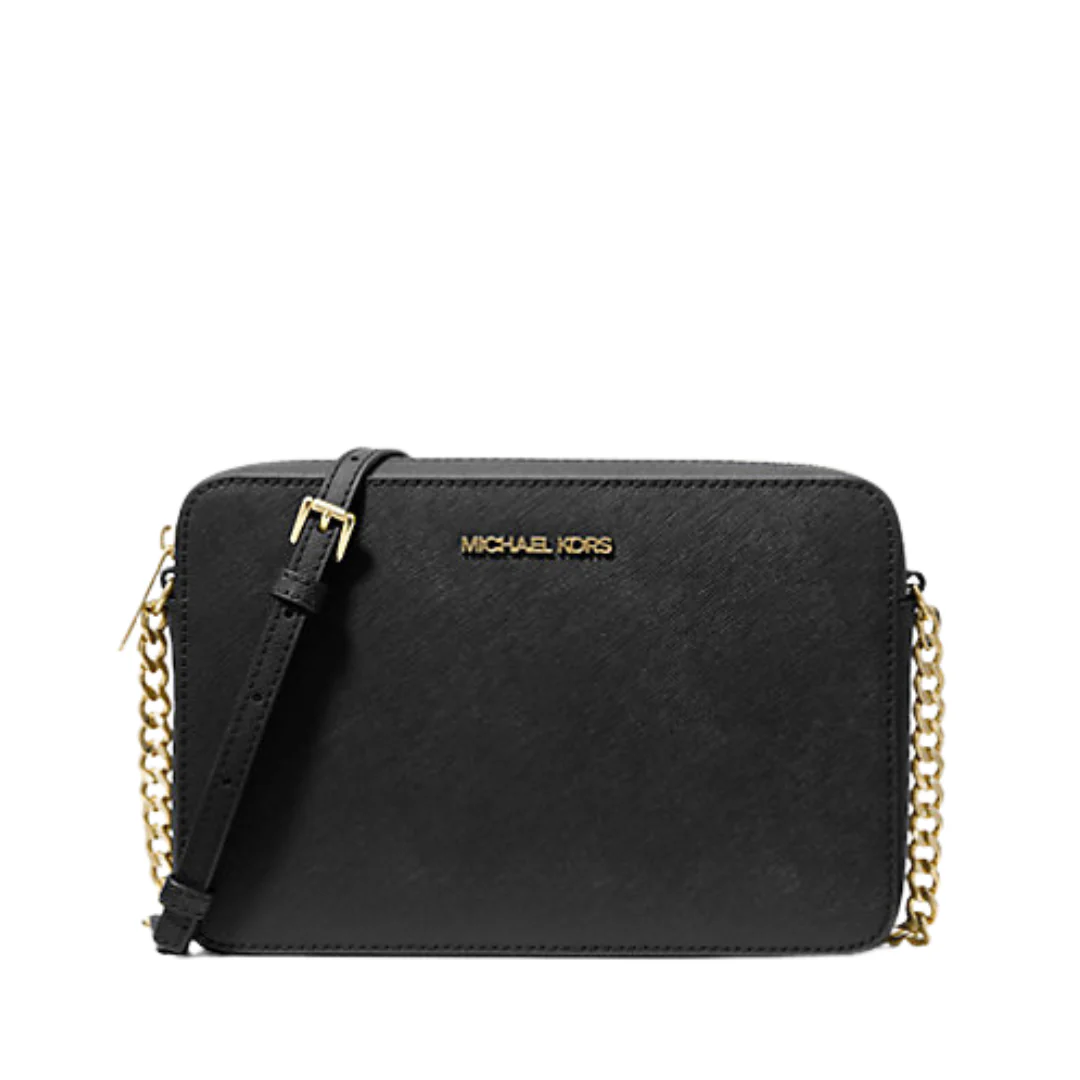 Michael Kors Jet Set Large Saffiano Leather Crossbody Bag