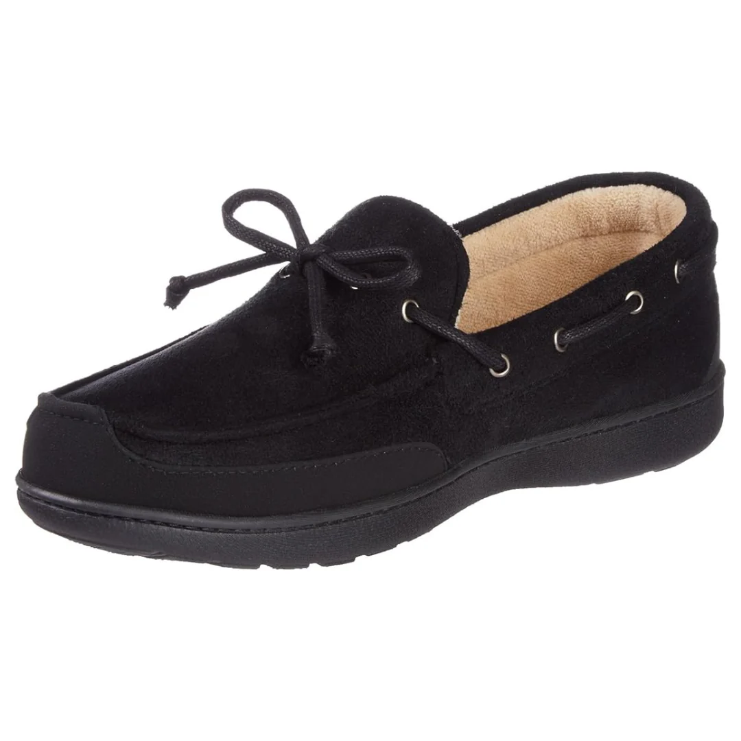 Moccasin Slippers With Memory Foam Comfort