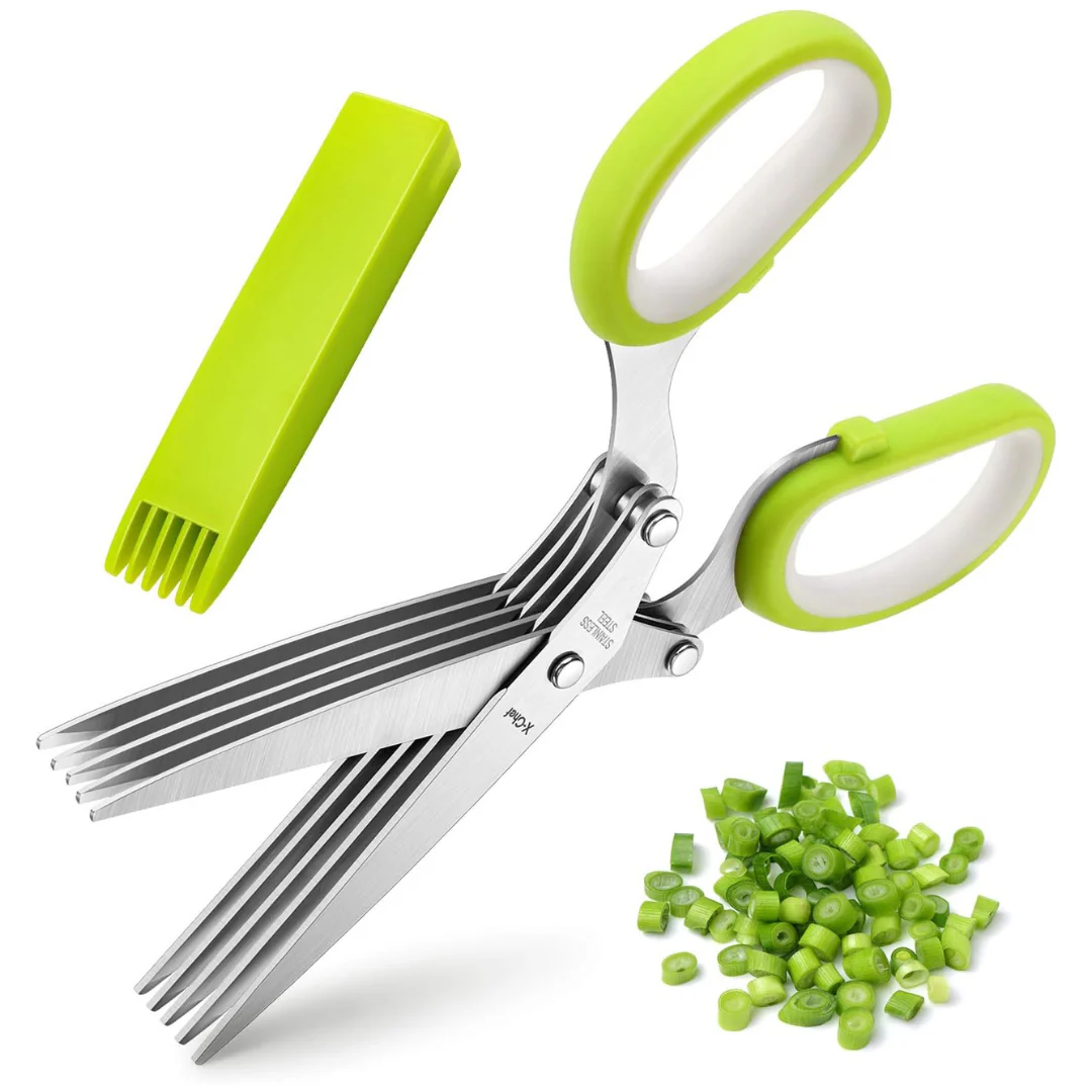 Multipurpose 5 Blade Kitchen Herb Shears