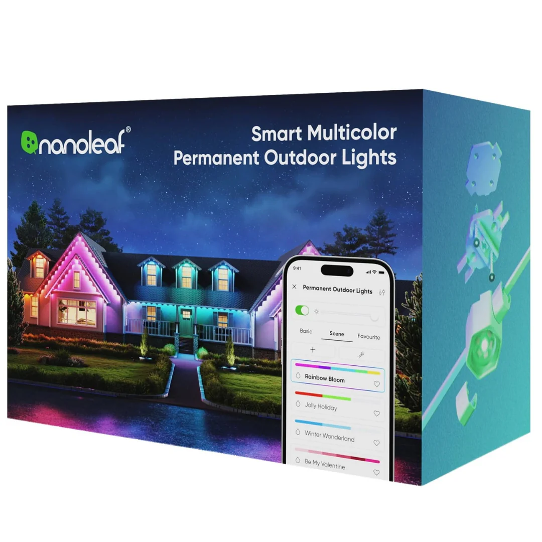 Nanoleaf Smart Multicolor Permanent Outdoor LED Lighting