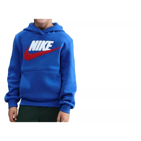 Nike Big Kids Sportswear Club Fleece Chenille Logo Hoodie