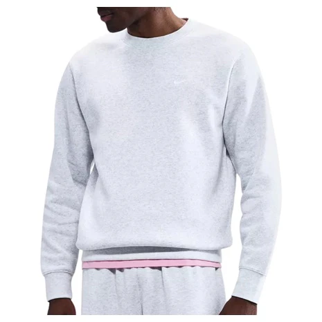 Nike Men's Pullover Fleece Crewneck Logo Sweatshirt