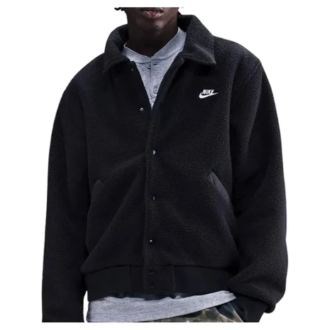 Nike Men's Sportswear Club High Pile Coaches Jacket