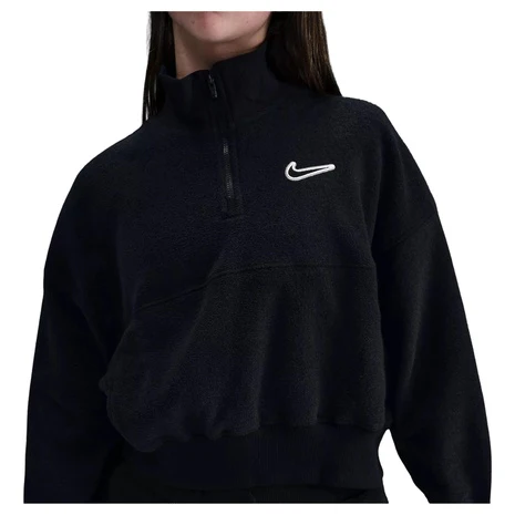 Nike Sportswear Big Girls' Quarter Zip Fleece Top