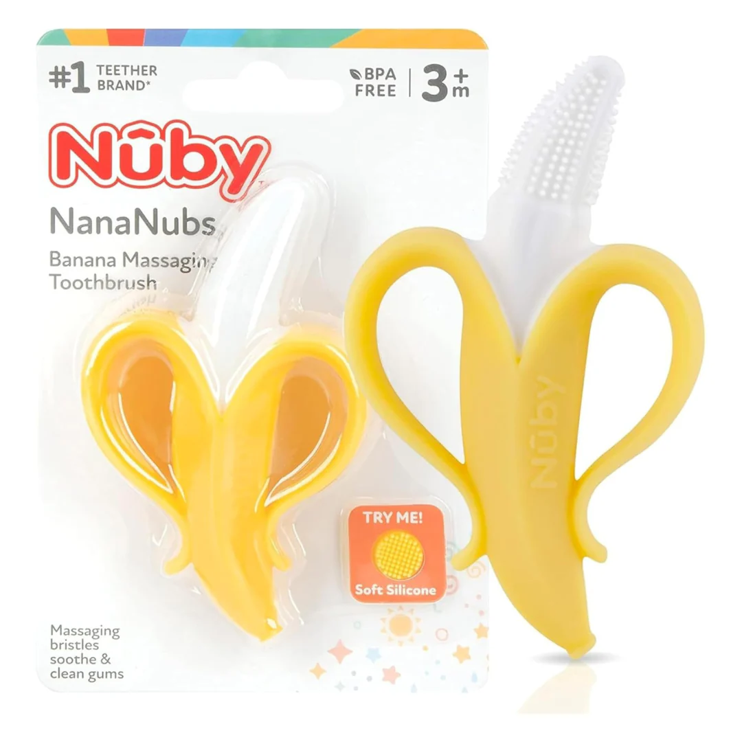 Nuby Nananubs Banana Massaging Toothbrush