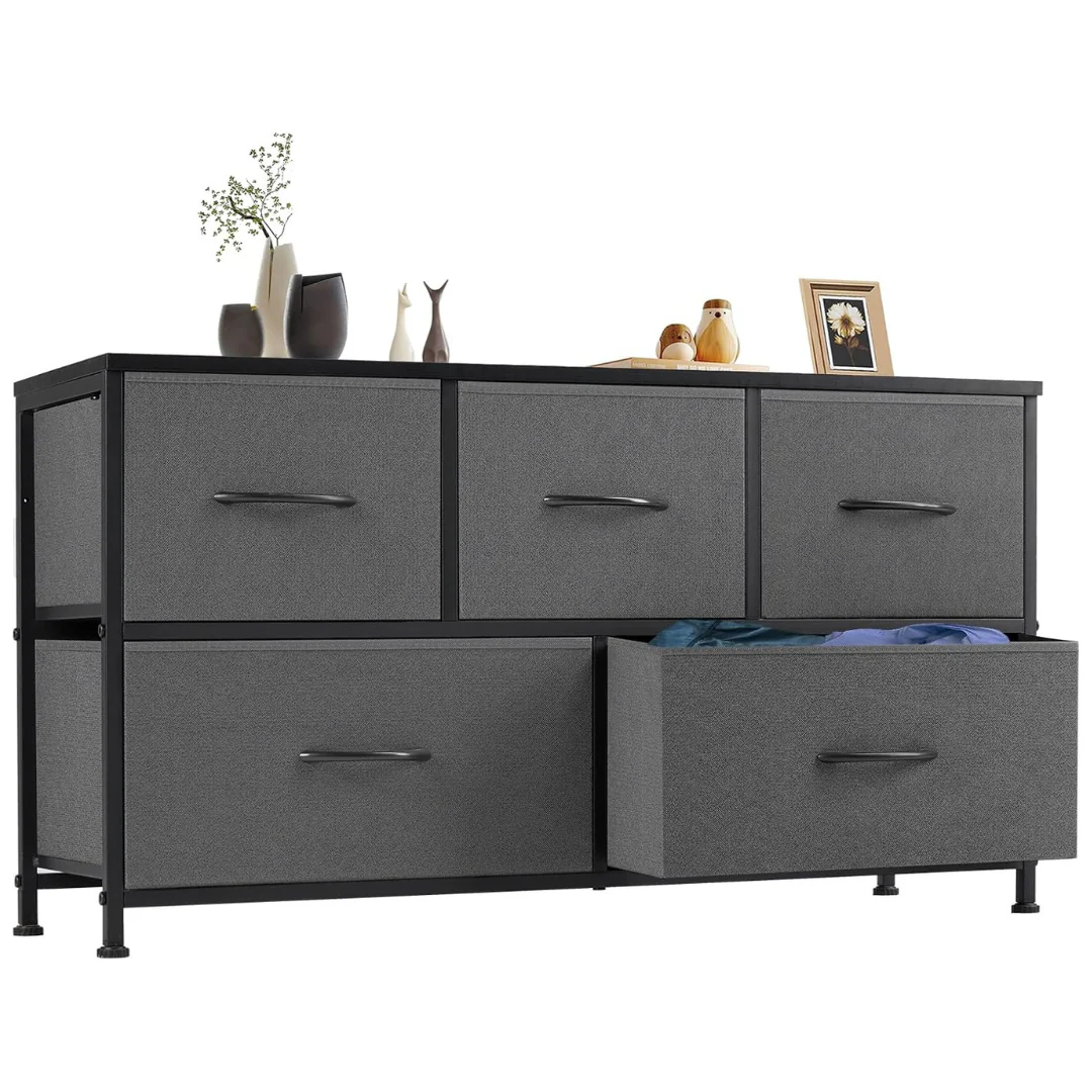 OLIXIS Dresser For Bedroom With 5 Drawers