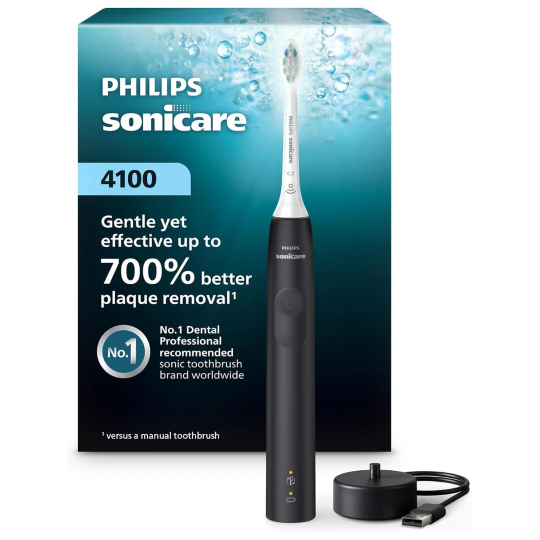 Philips Sonicare 4100 Rechargeable Electric Power Toothbrush (3 Colors)