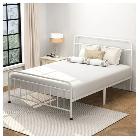 Queen Metal Spindle Bed