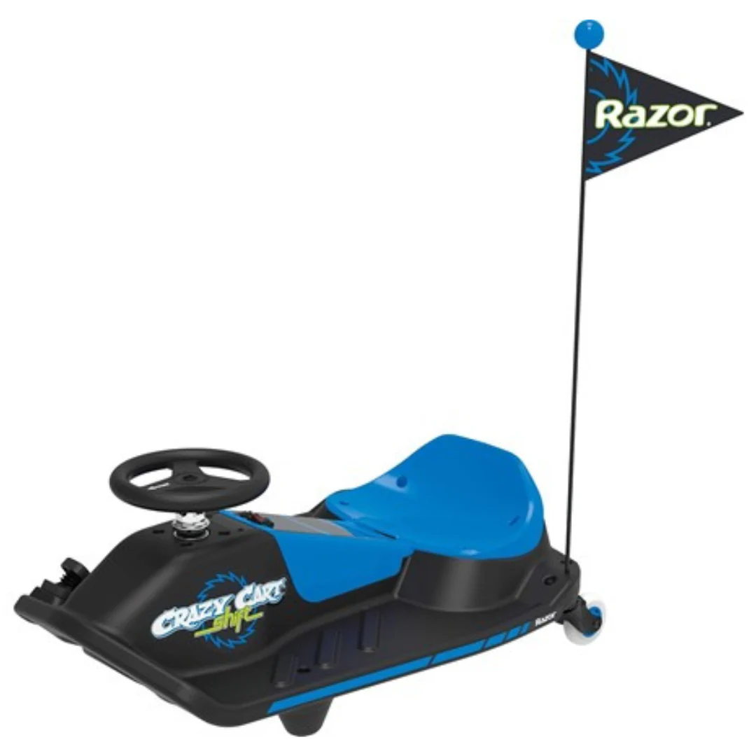 Razor 12V Drifting System Crazy Cart Shift Electric Go Kart