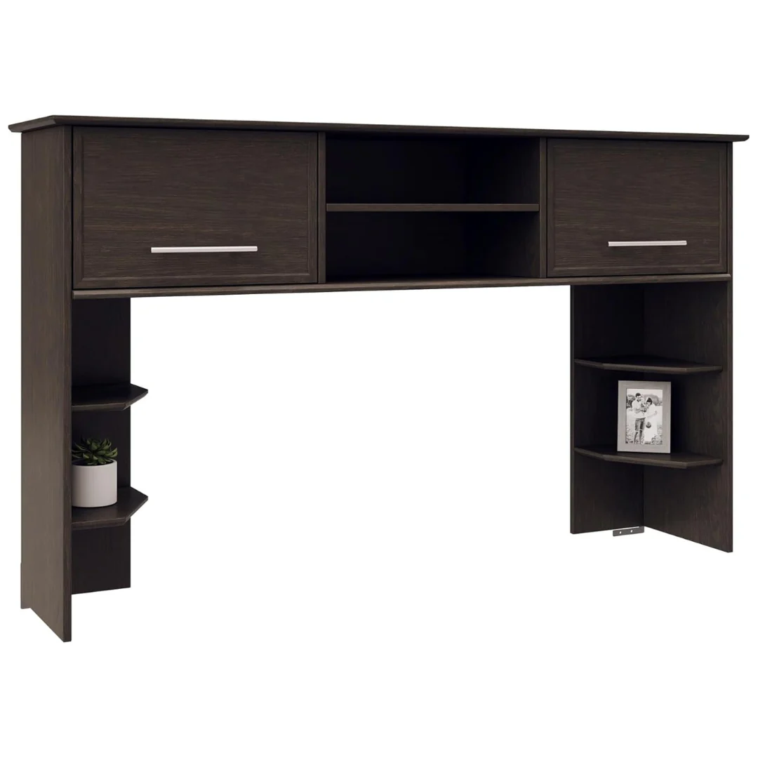 Realspace Koru Hutch L-Shaped Or Straight Computer Desks