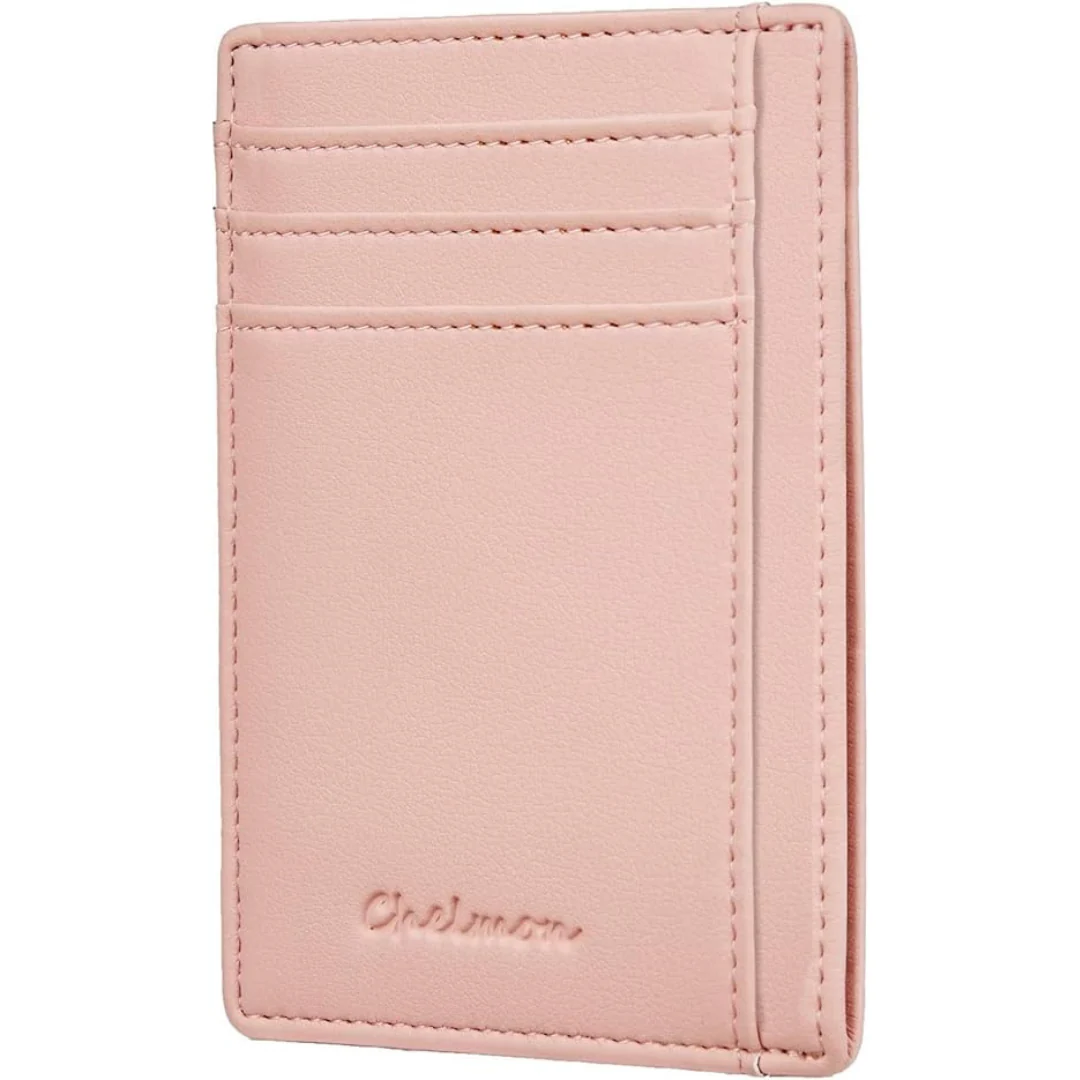 RFID Slim Wallet Minimalist Blocking Credit Card Holder