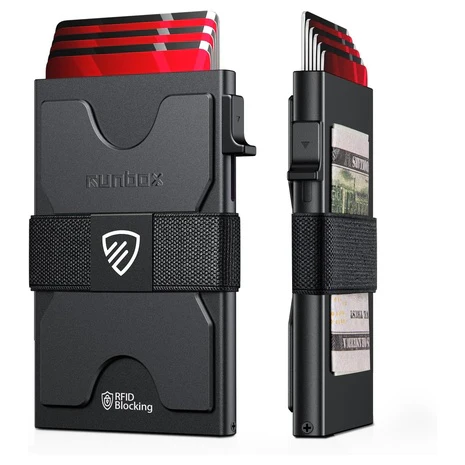 Runbox Men's Slim Card Holder RFID Wallet