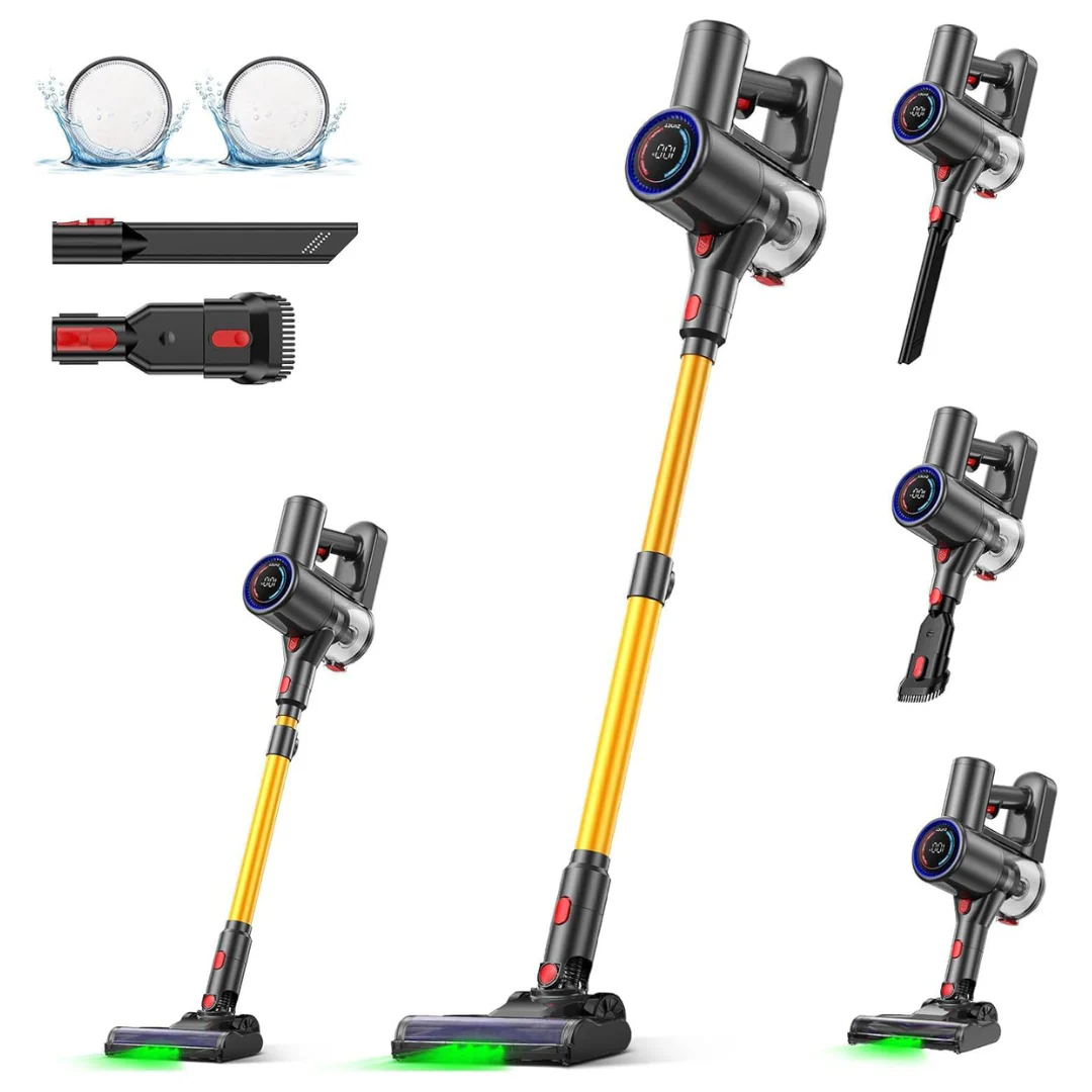 S8 500W 45KPa Cordless Stick Vacuum Cleaner