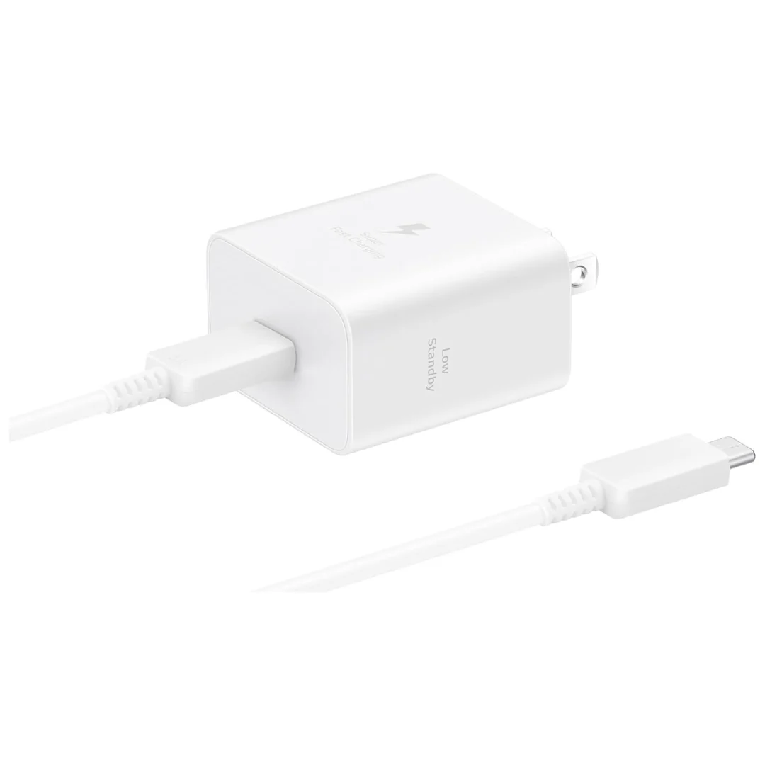 Samsung 45W Wall Charger Power Adapter With Cable Included, Super Fast Charging