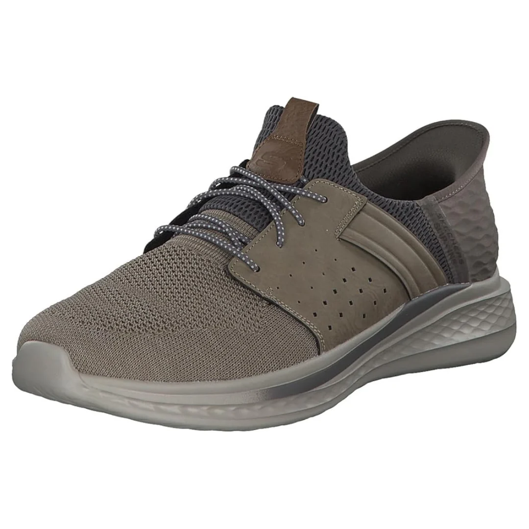 Skechers Men's Streetwear Slade Ocon Knitted Bungee Lace Slip-Ins Sneakers