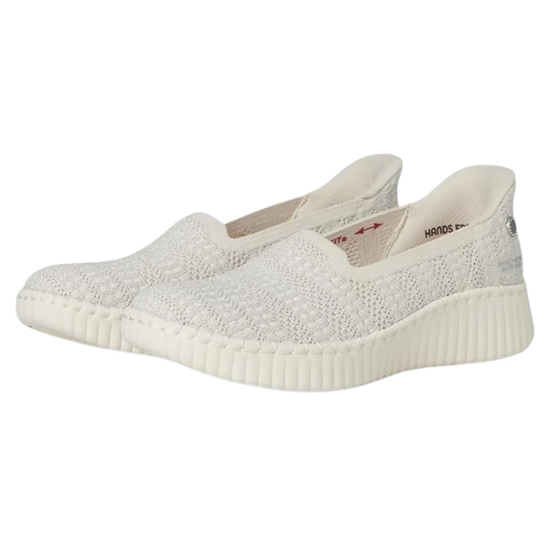 Skechers Womens Hands Free Slip-ins Wilshire Blvd Glimmer Step